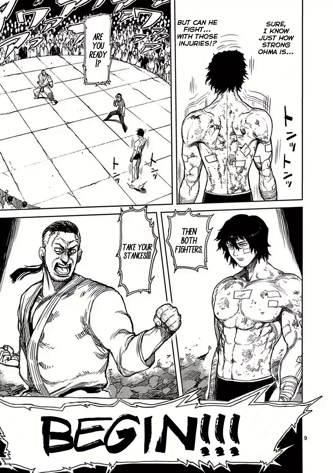 Kengan Asura Chapter 20 page 9 - Chapter 20: Member