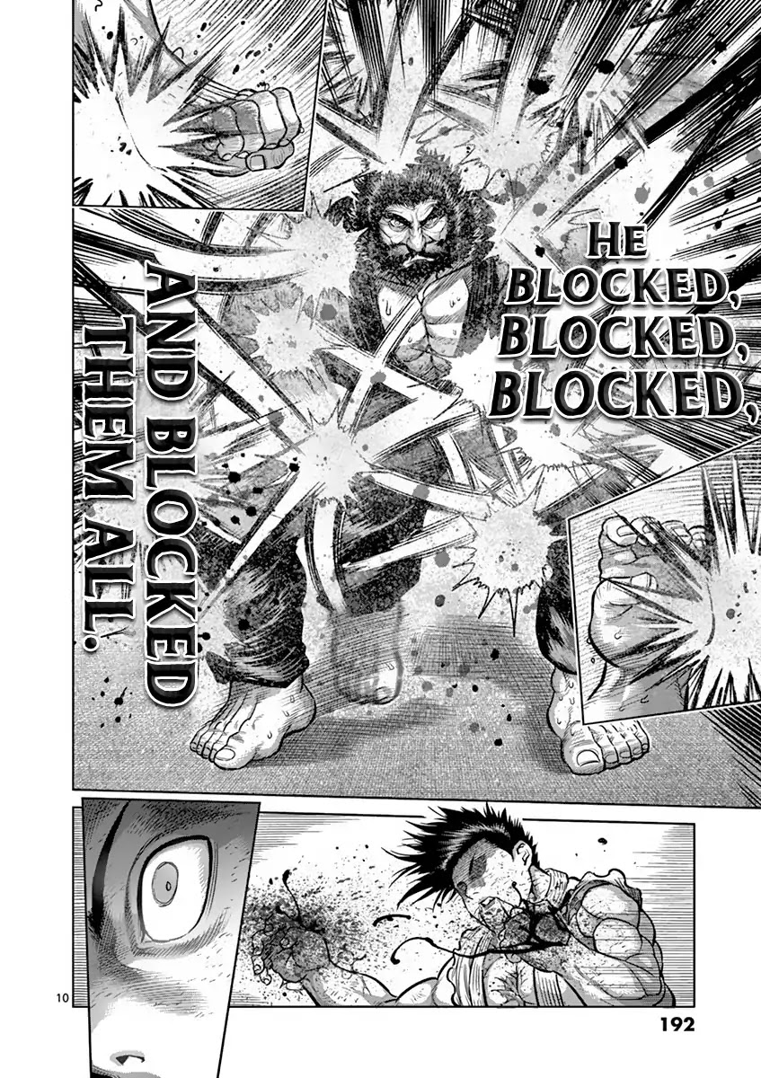 Kengan Asura Chapter 200 page 10 - Chapter 200: Motionless