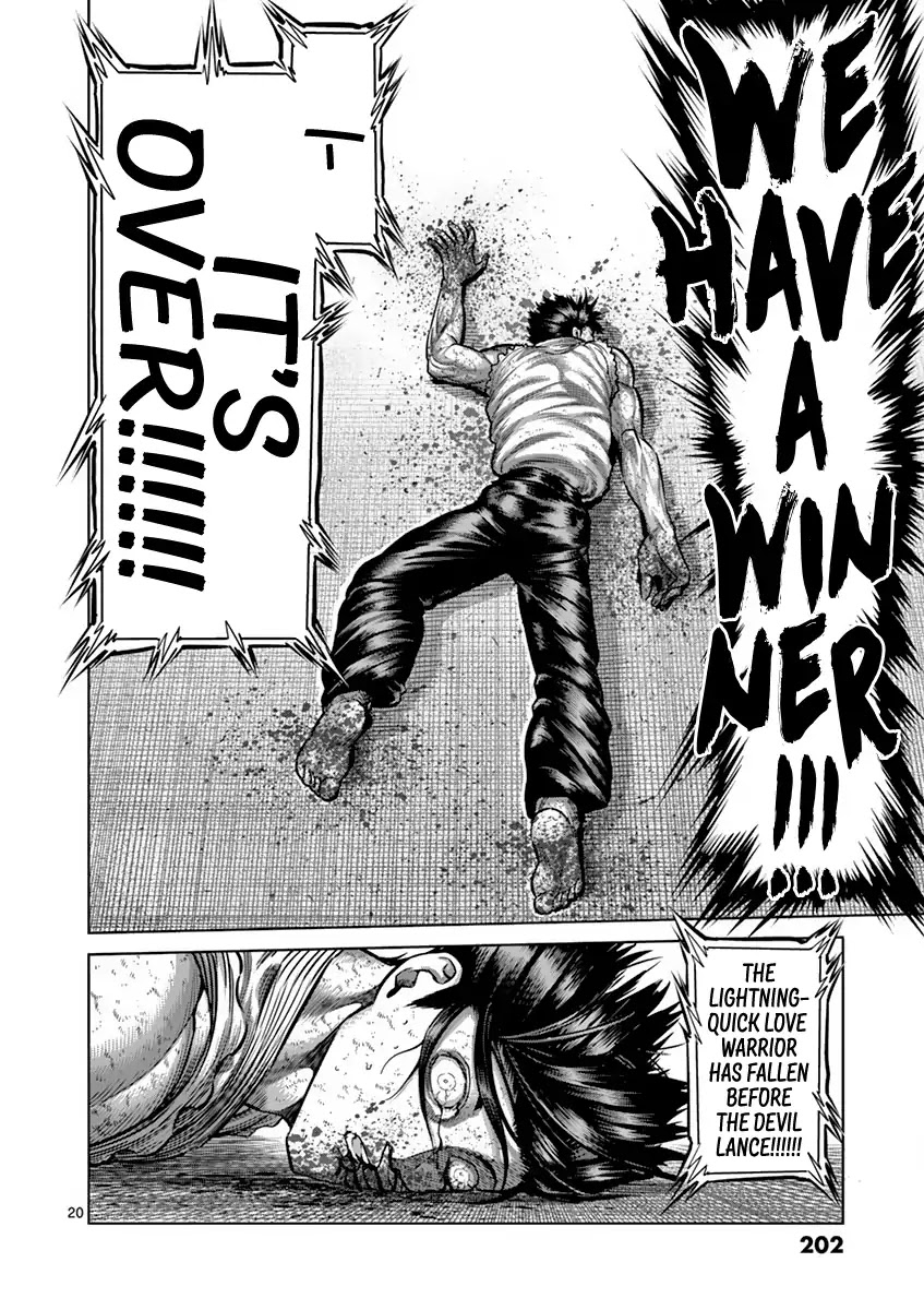 Kengan Asura Chapter 200 page 20 - Chapter 200: Motionless