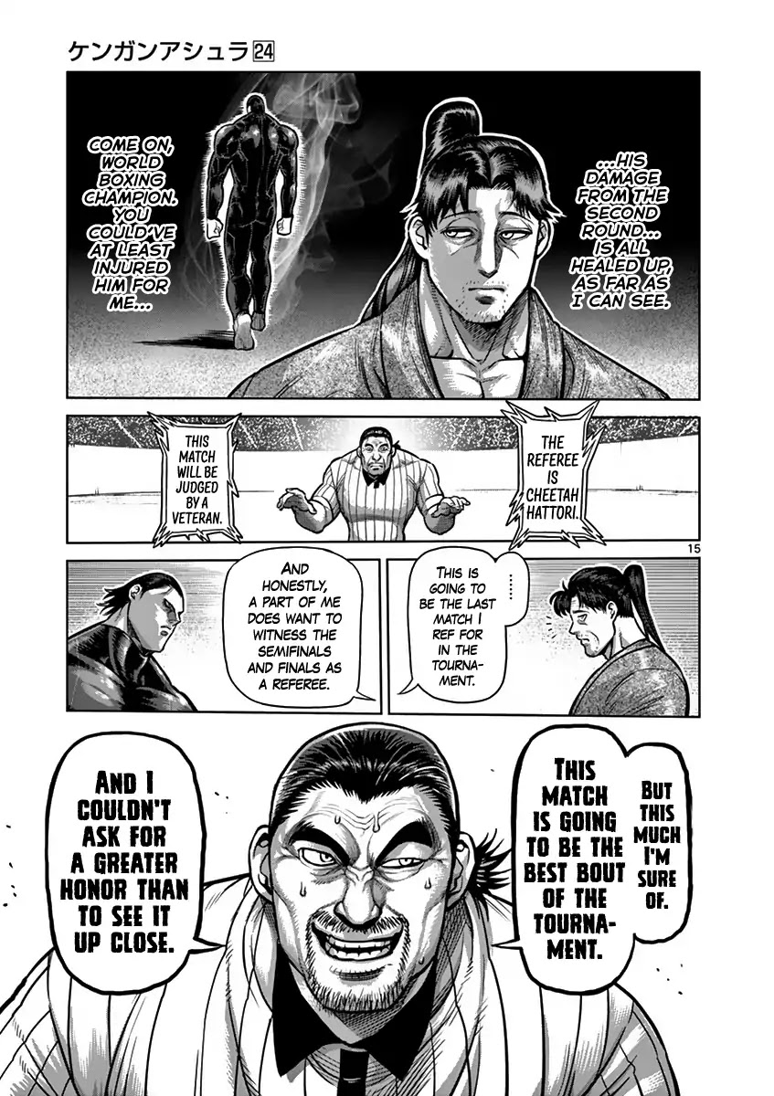 Kengan Asura Chapter 202 page 14 - Chapter 202: Time