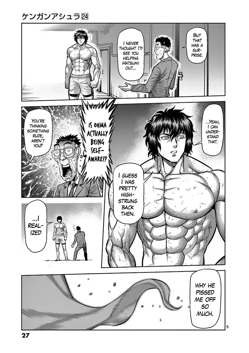 Kengan Asura Chapter 202 page 5 - Chapter 202: Time
