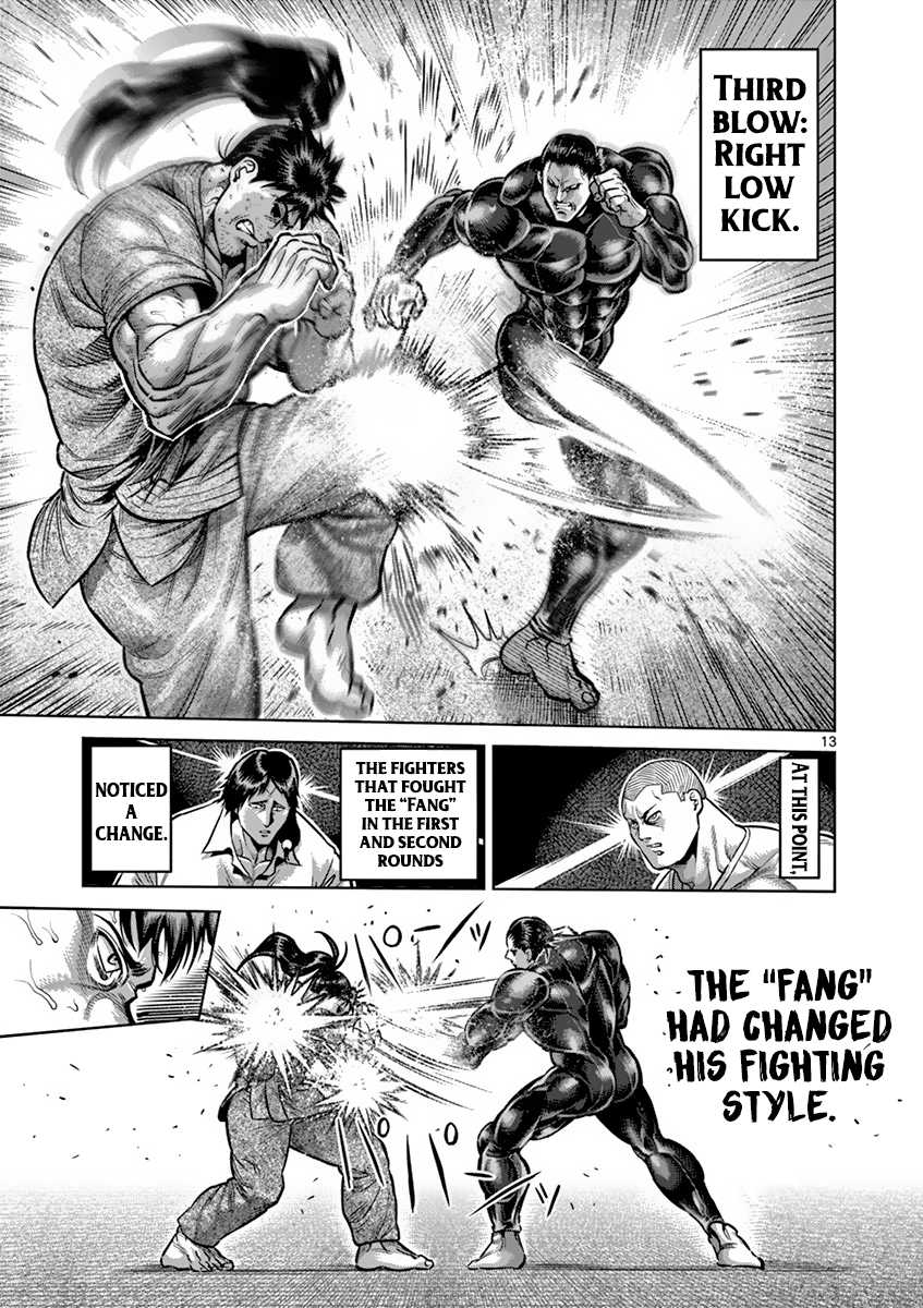 Kengan Asura Chapter 203 page 12 - Chapter 203: Halberd