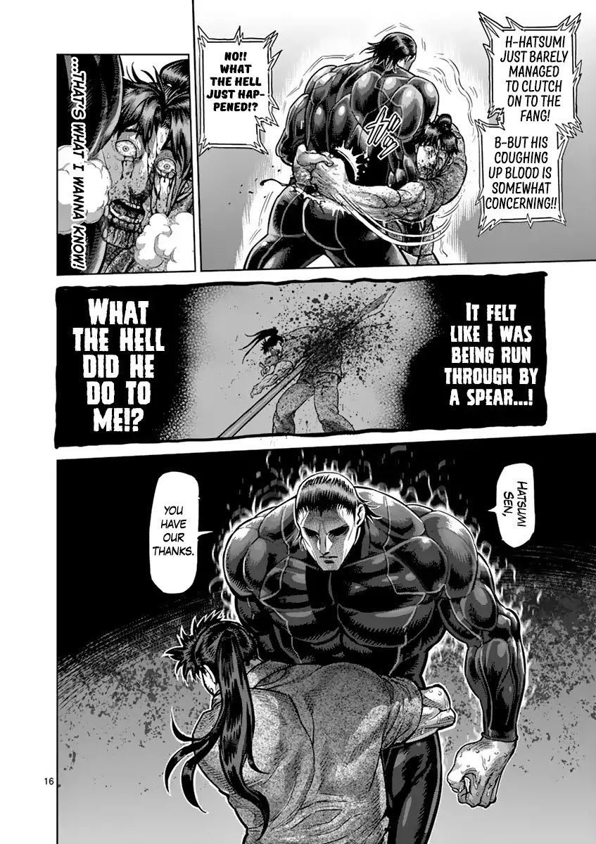 Kengan Asura Chapter 205 page 16 - Chapter 205: Emergence