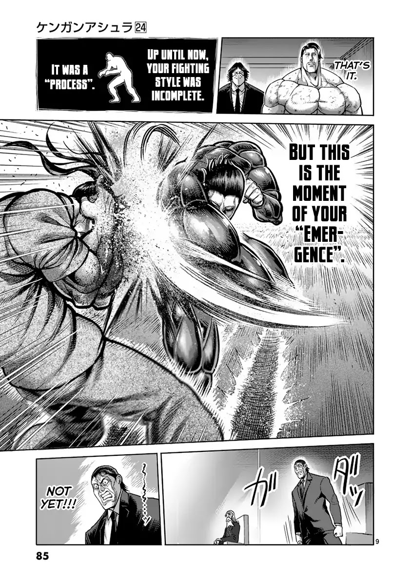 Kengan Asura Chapter 205 page 9 - Chapter 205: Emergence