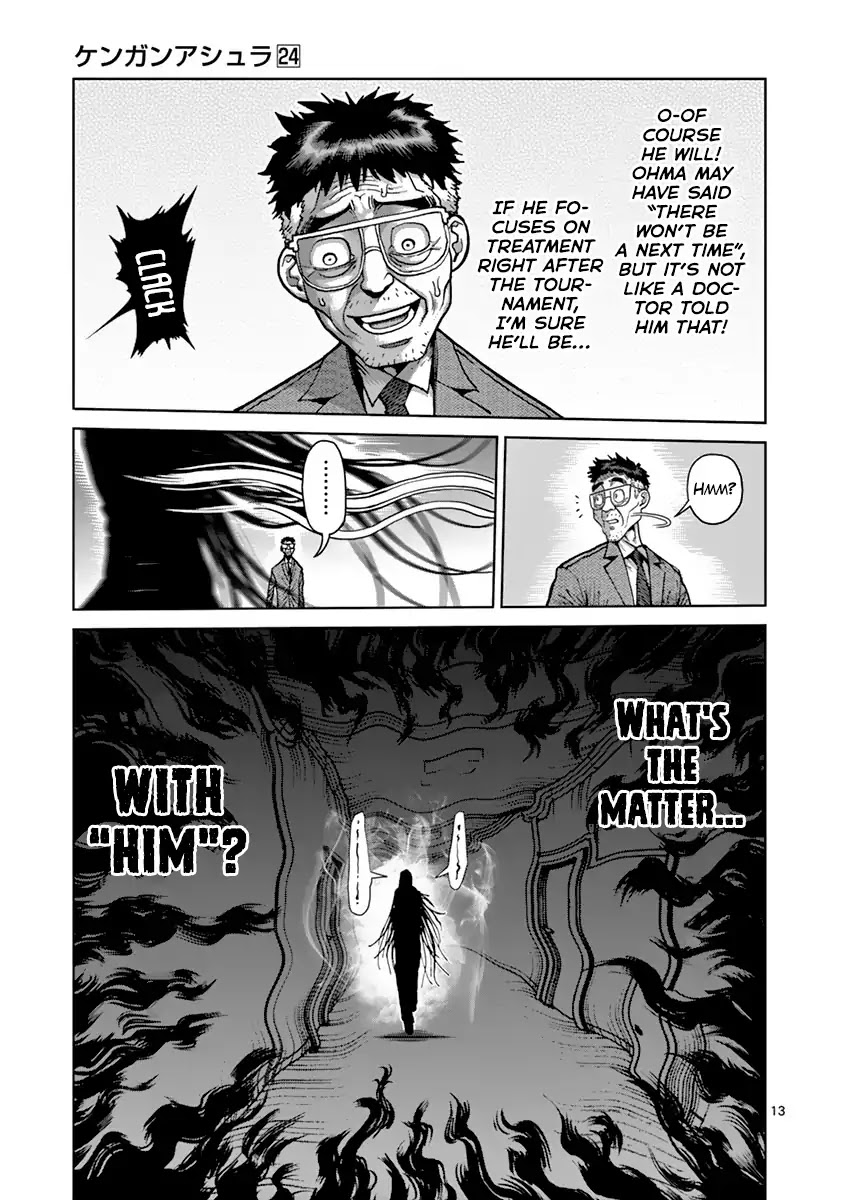 Kengan Asura Chapter 207 page 13 - Chapter 207: Crisis