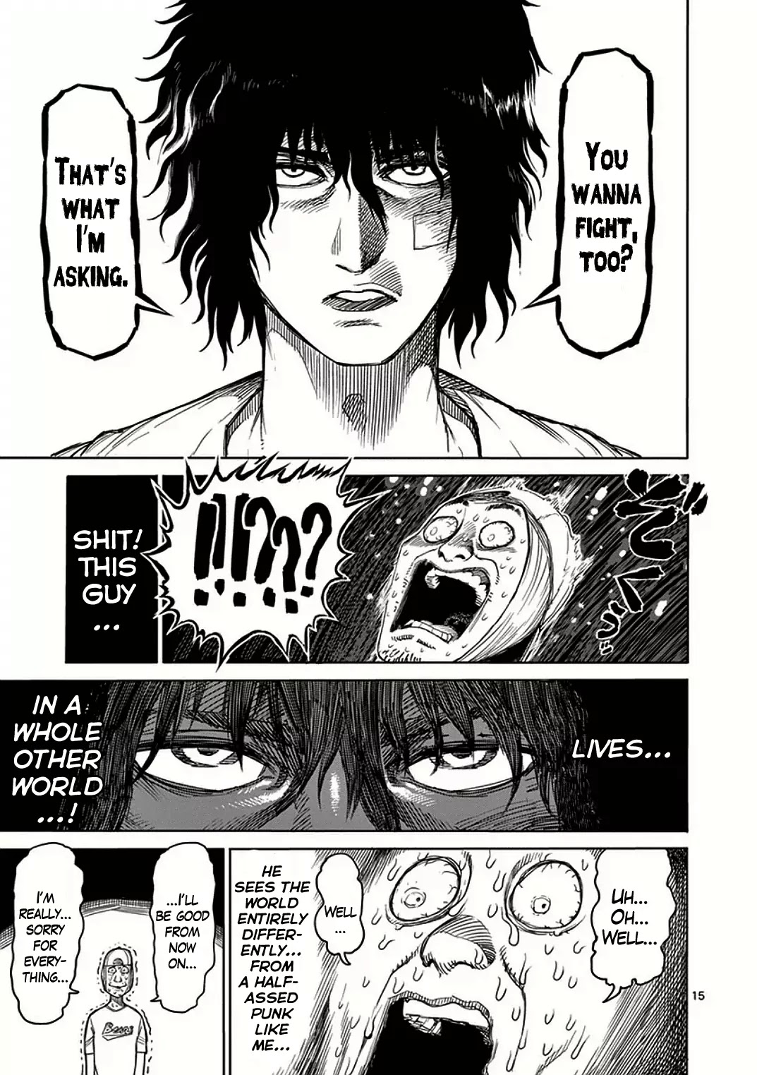 Kengan Asura Chapter 21 page 15 - Chapter 21: Family