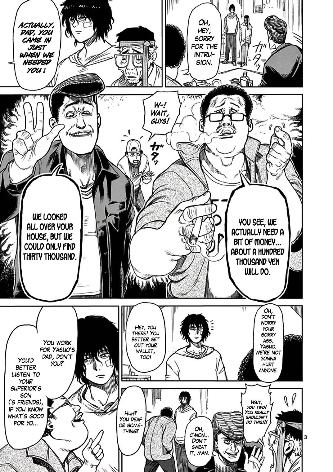 Kengan Asura Chapter 21 page 3 - Chapter 21: Family