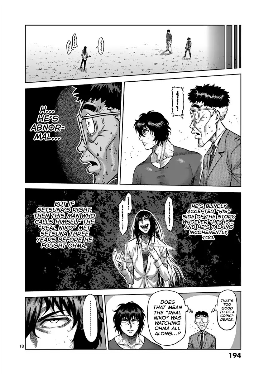 Kengan Asura Chapter 210 page 18 - Chapter 210: Abnormal