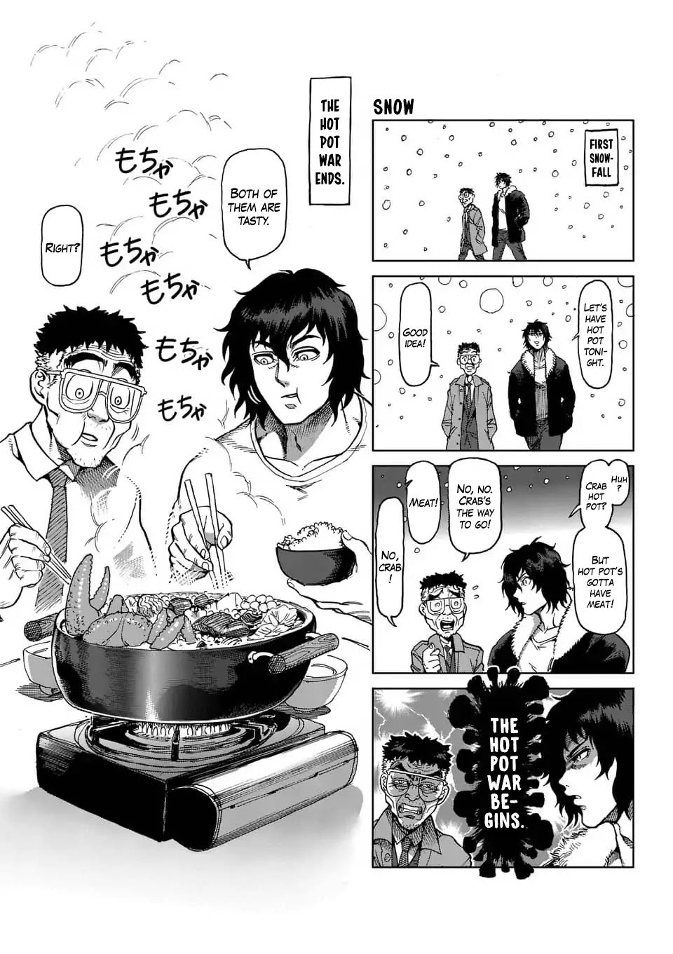 Kengan Asura Chapter 212.5 page 22 - Chapter 212.5: 4-Panel Extras (5)