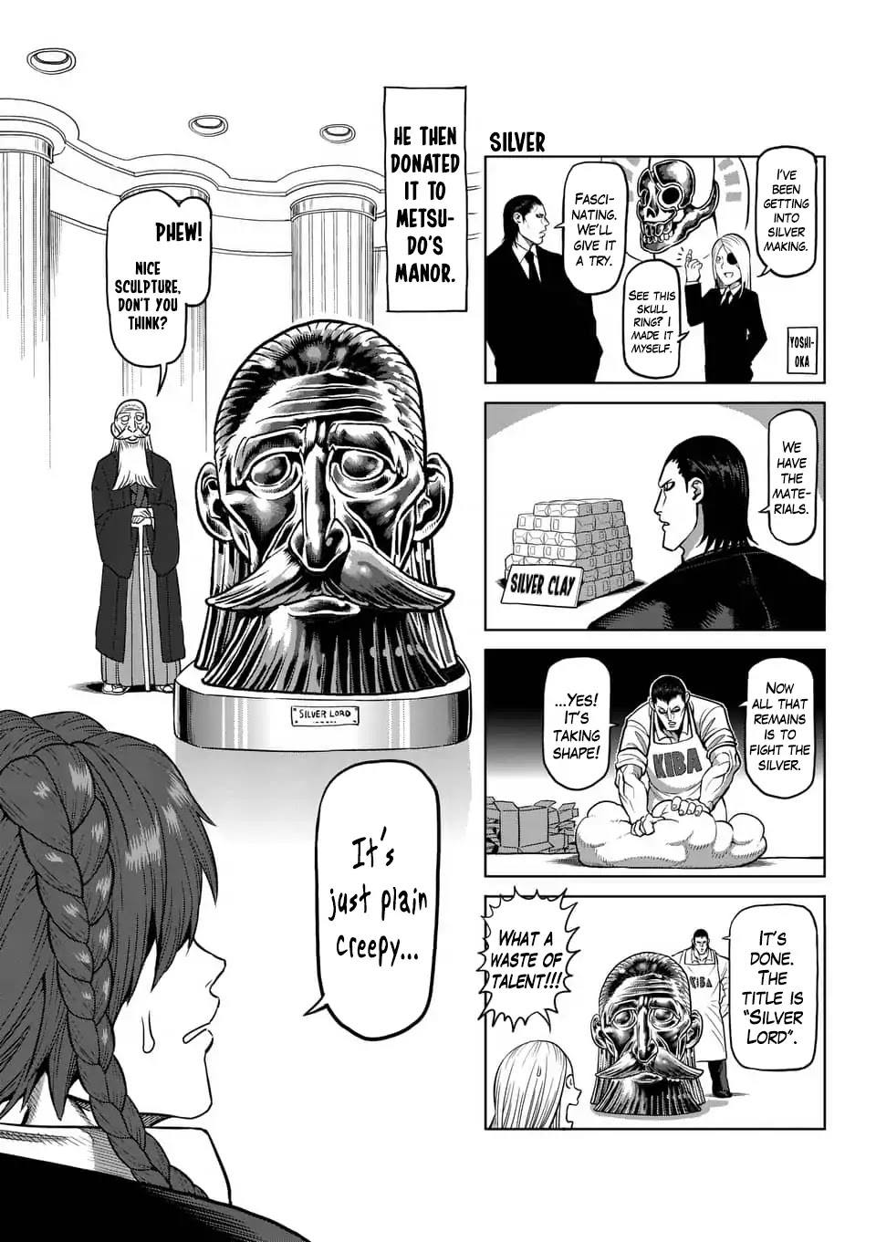 Kengan Asura Chapter 212.5 page 4 - Chapter 212.5: 4-Panel Extras (5)