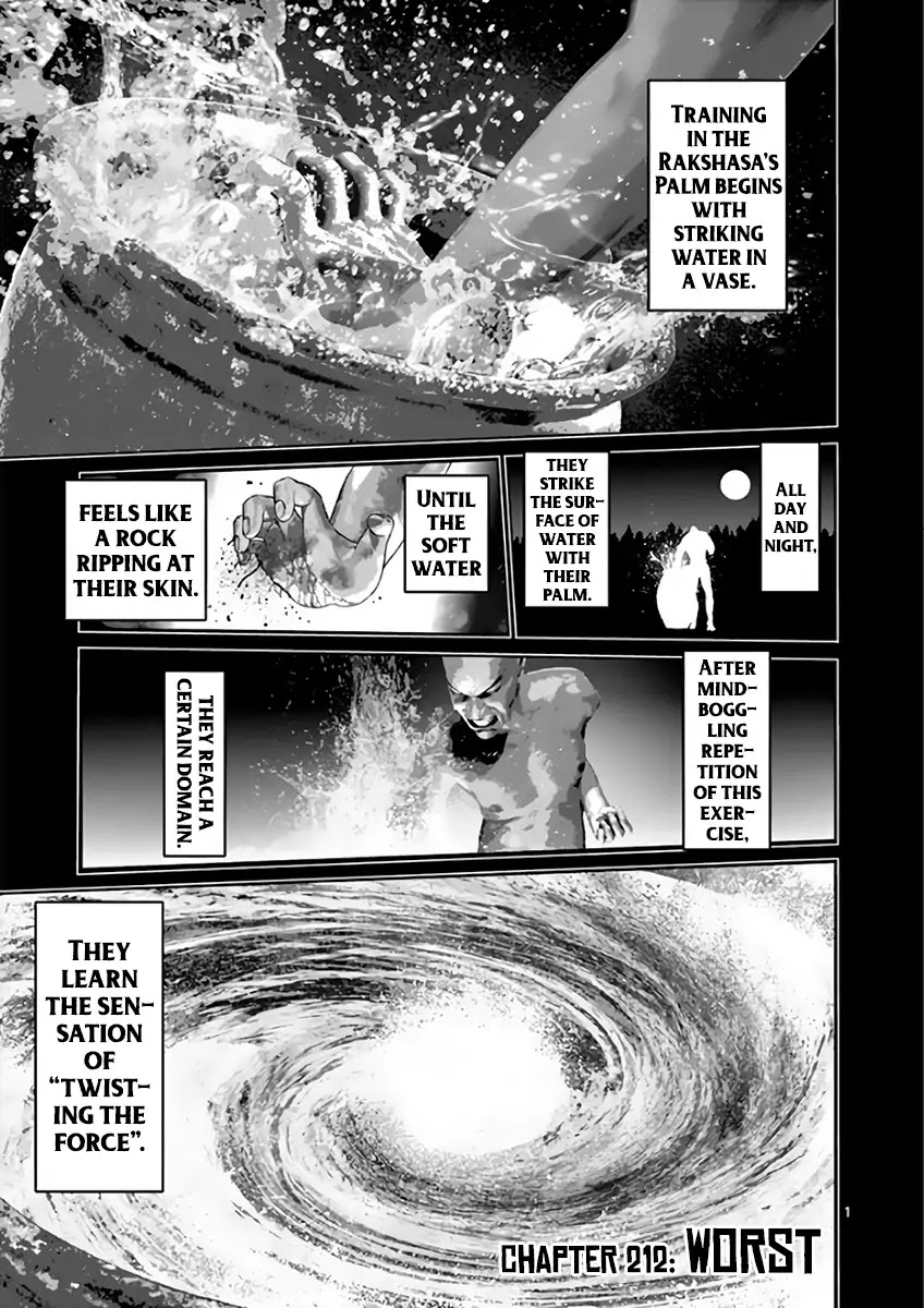 Kengan Asura Chapter 212 page 1 - Chapter 212: Worst