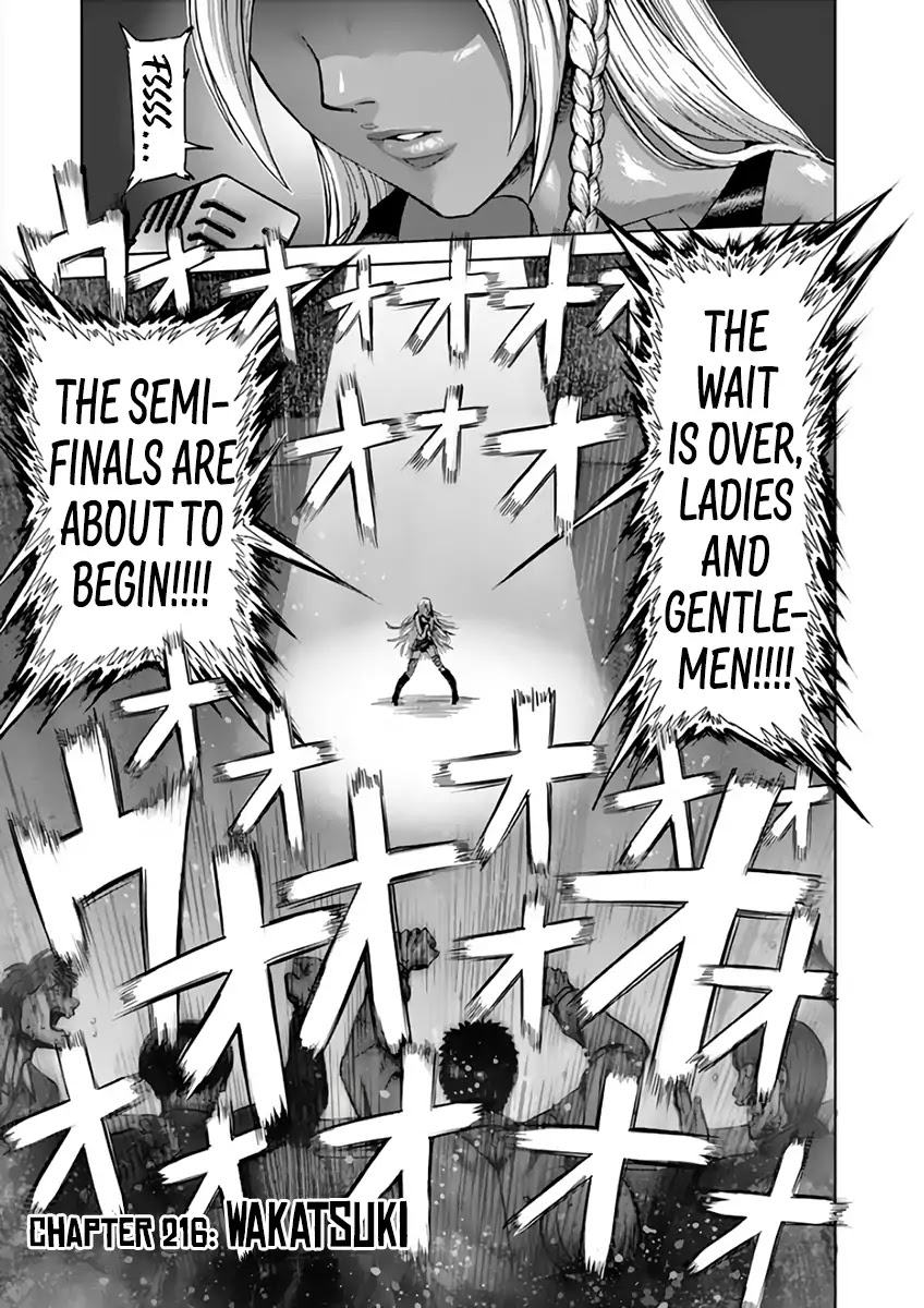Kengan Asura Chapter 216 page 1 - Chapter 216: Wakatsuki