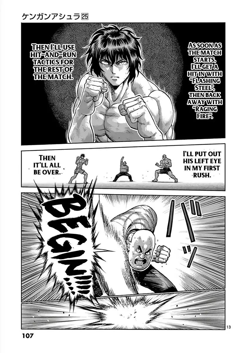 Kengan Asura Chapter 216 page 13 - Chapter 216: Wakatsuki