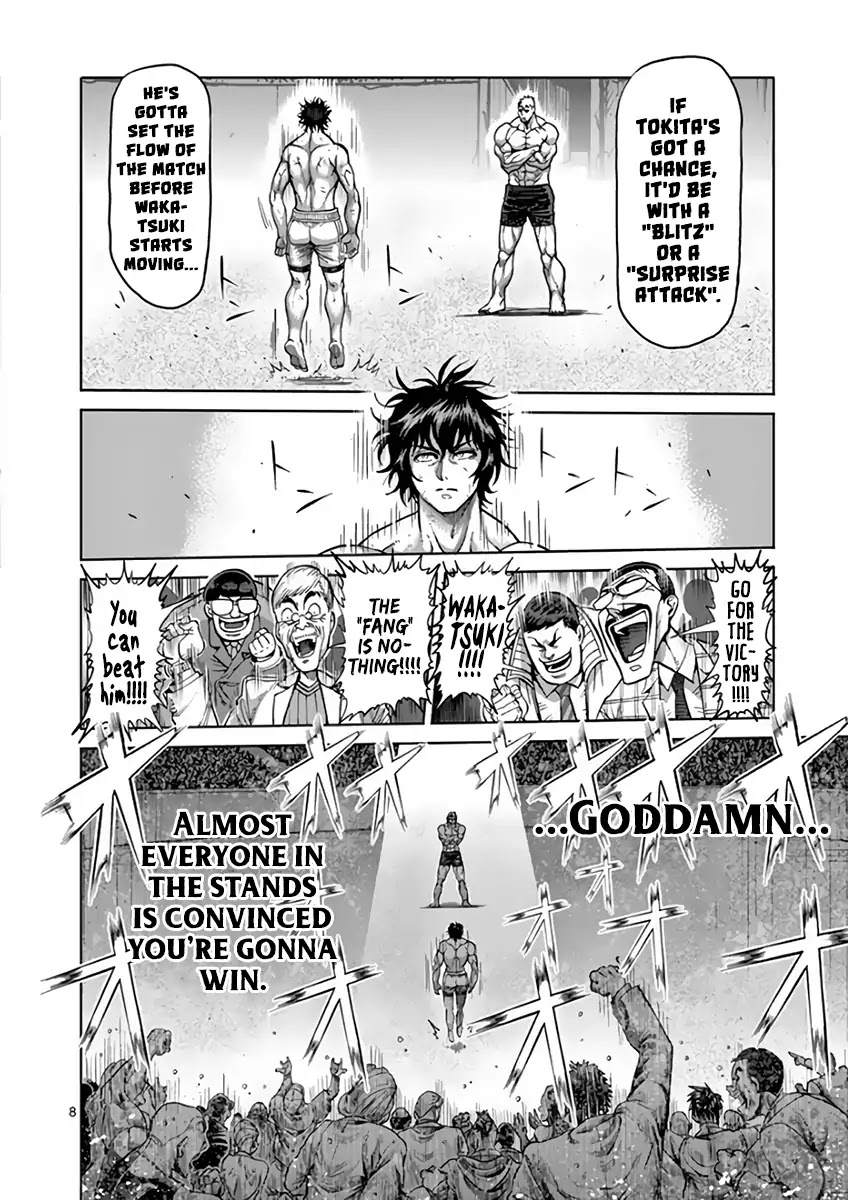 Kengan Asura Chapter 216 page 8 - Chapter 216: Wakatsuki