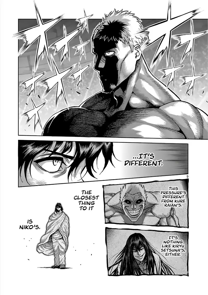 Kengan Asura Chapter 216 page 9 - Chapter 216: Wakatsuki