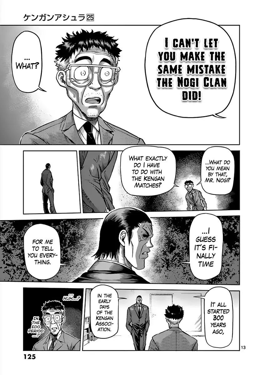 Kengan Asura Chapter 217 page 13 - Chapter 217: Kengan