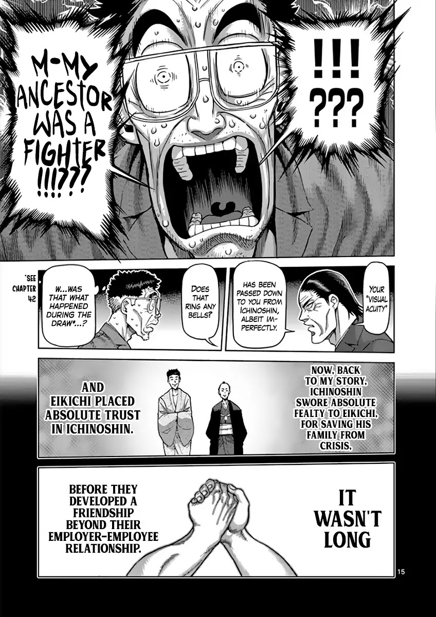 Kengan Asura Chapter 217 page 15 - Chapter 217: Kengan