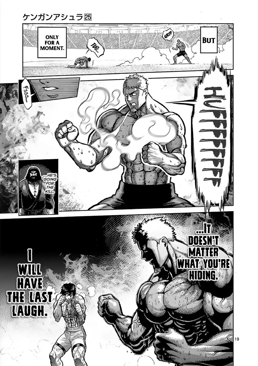 Kengan Asura Chapter 218 page 19 - Chapter 218: Chain