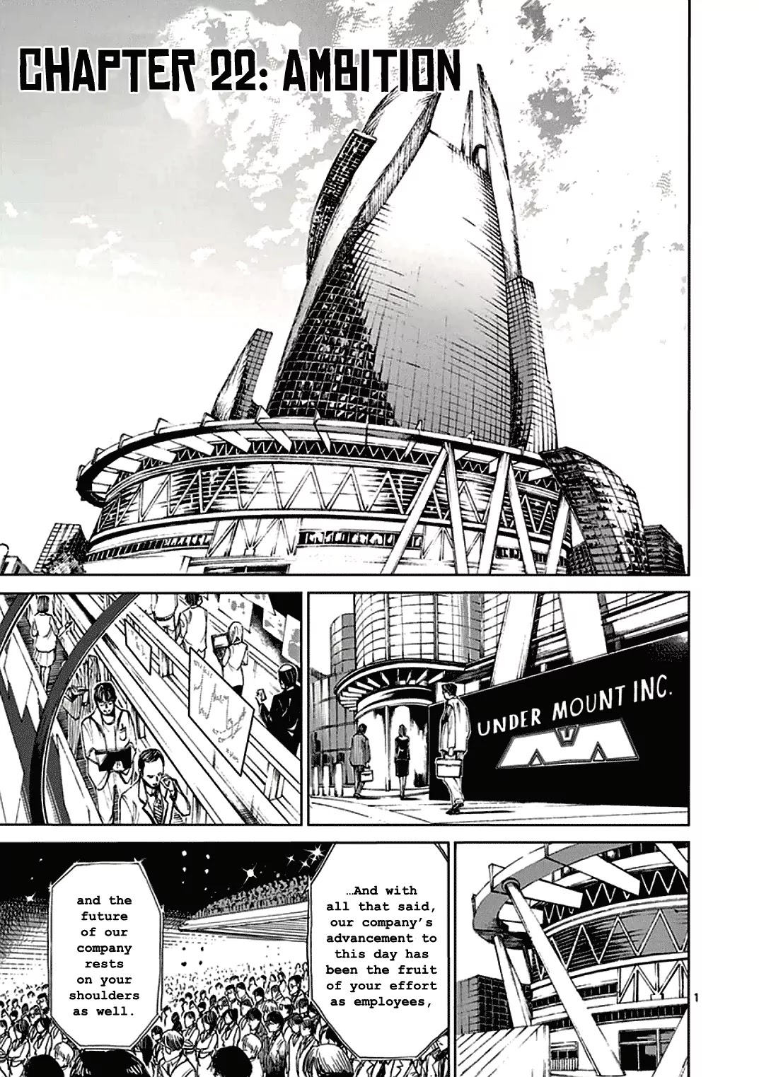 Kengan Asura Chapter 22 page 1 - Chapter 22: Ambition