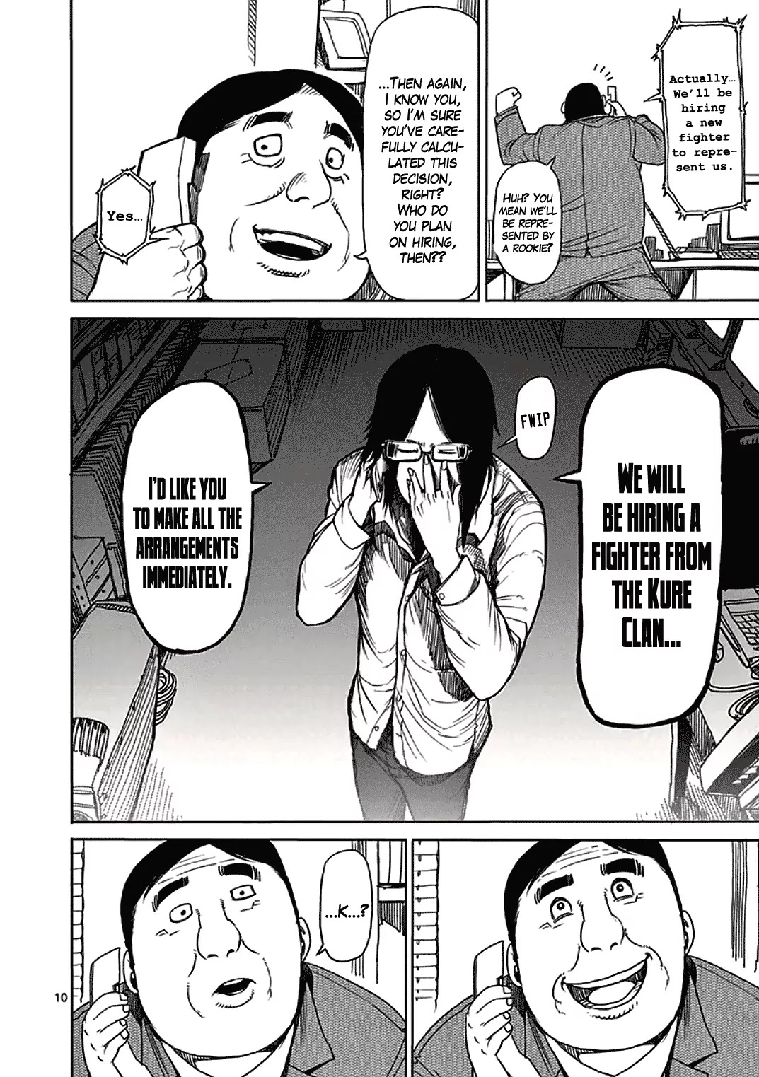 Kengan Asura Chapter 22 page 10 - Chapter 22: Ambition