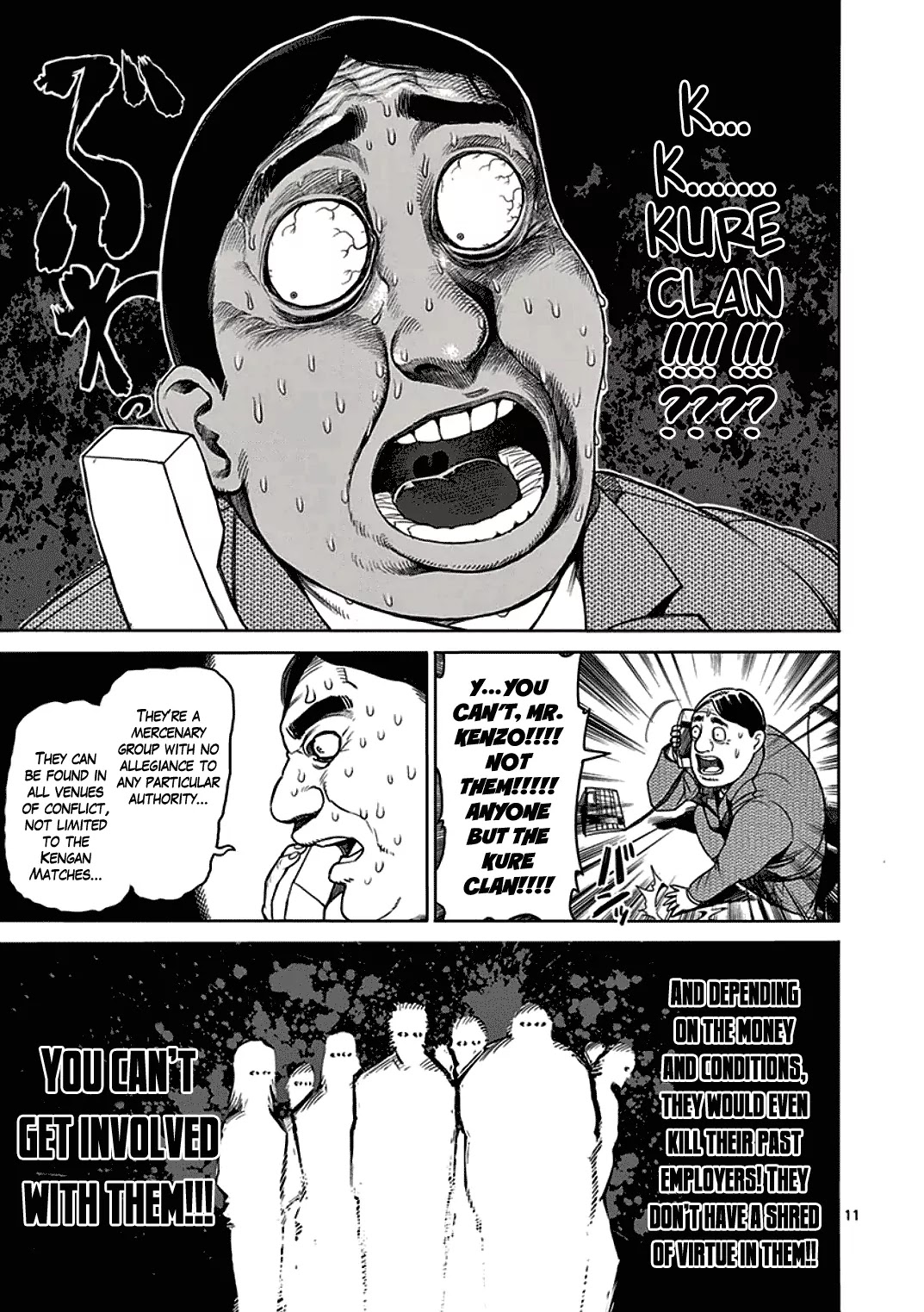 Kengan Asura Chapter 22 page 11 - Chapter 22: Ambition