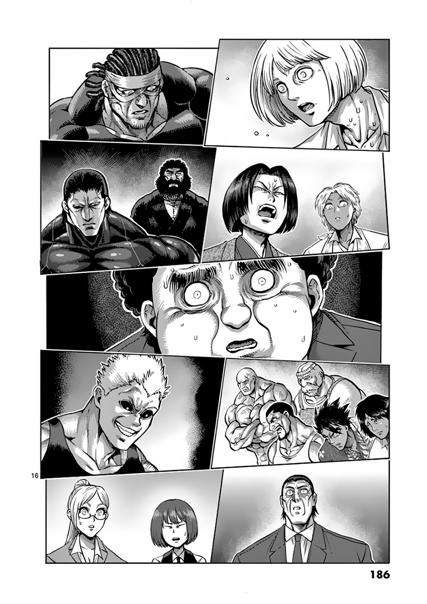 Kengan Asura Chapter 220 page 16 - Chapter 220 - Wholehearted