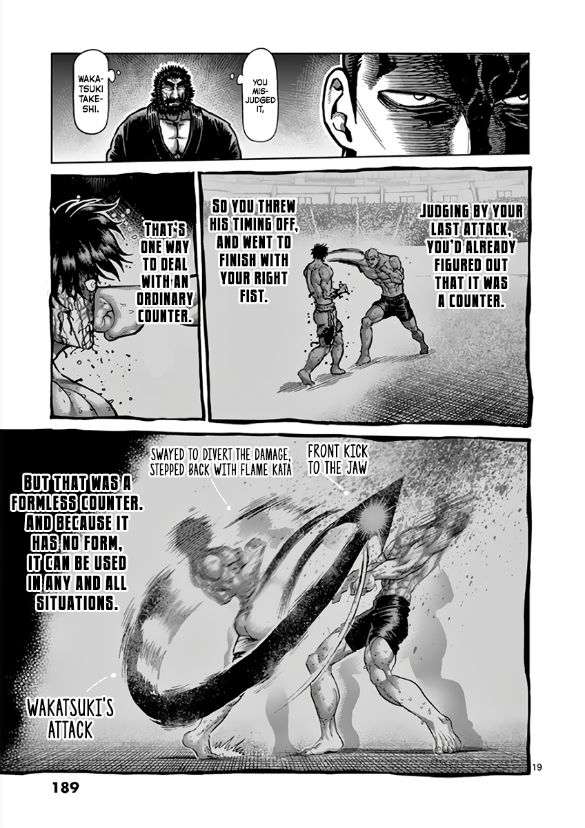 Kengan Asura Chapter 220 page 19 - Chapter 220 - Wholehearted