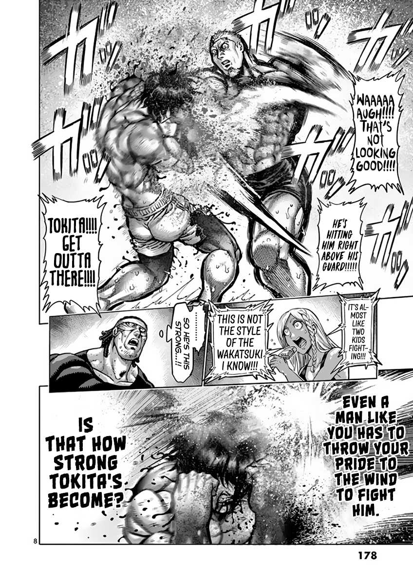 Kengan Asura Chapter 220 page 8 - Chapter 220 - Wholehearted