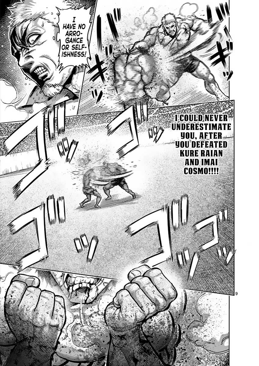 Kengan Asura Chapter 220 page 9 - Chapter 220 - Wholehearted