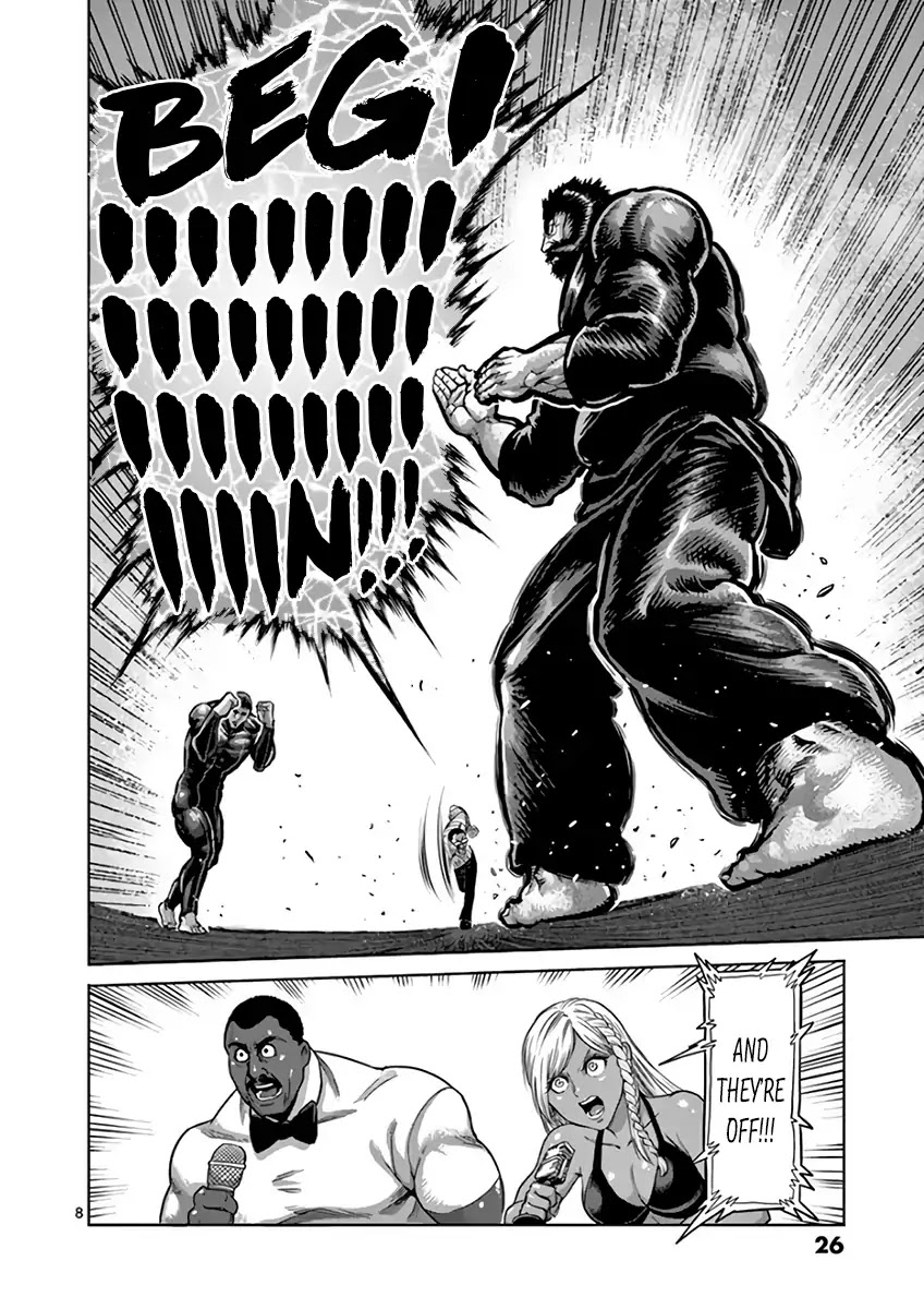 Kengan Asura Chapter 222 page 8 - Chapter 222: Rivals