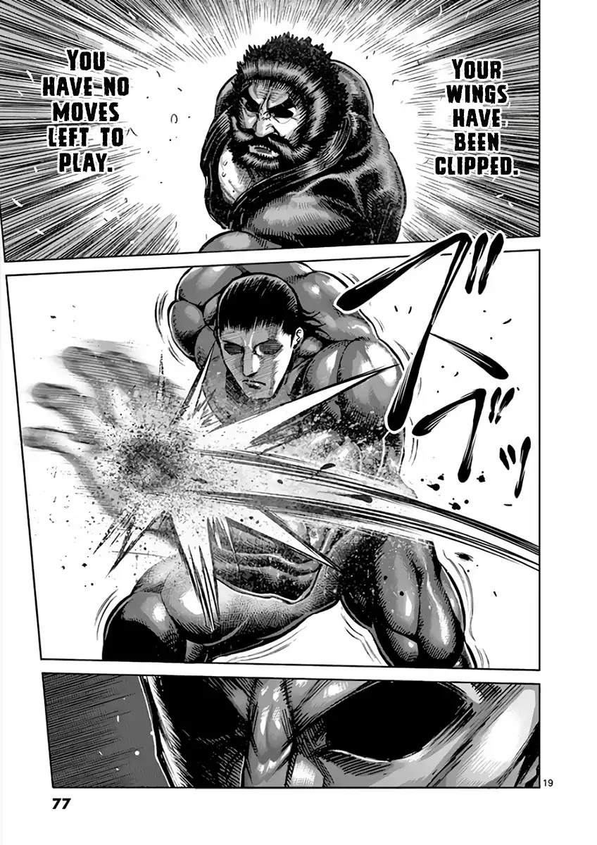 Kengan Asura Chapter 224 page 19 - Chapter 224: Violence