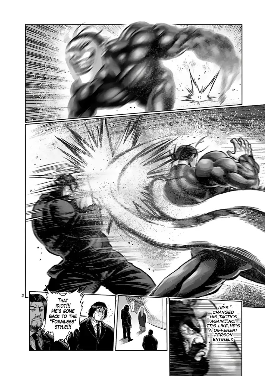 Kengan Asura Chapter 224 page 2 - Chapter 224: Violence