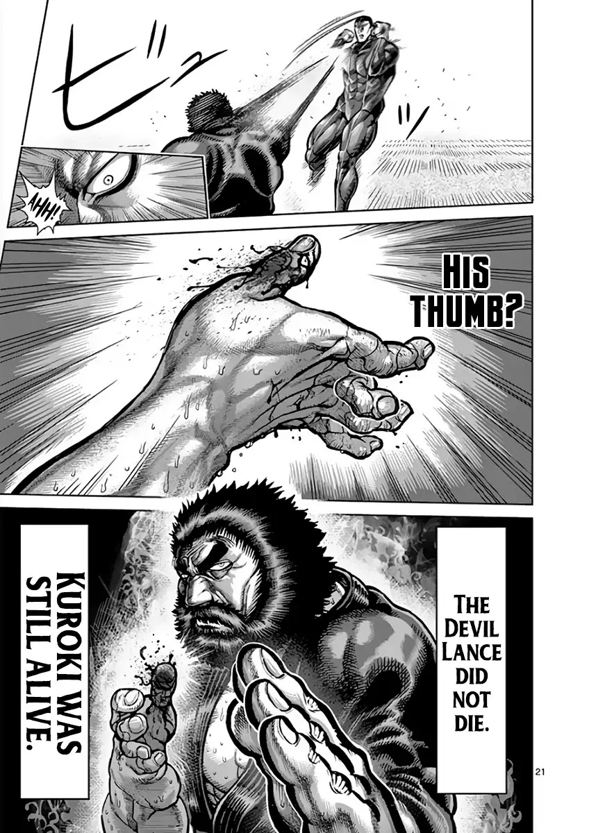 Kengan Asura Chapter 224 page 21 - Chapter 224: Violence