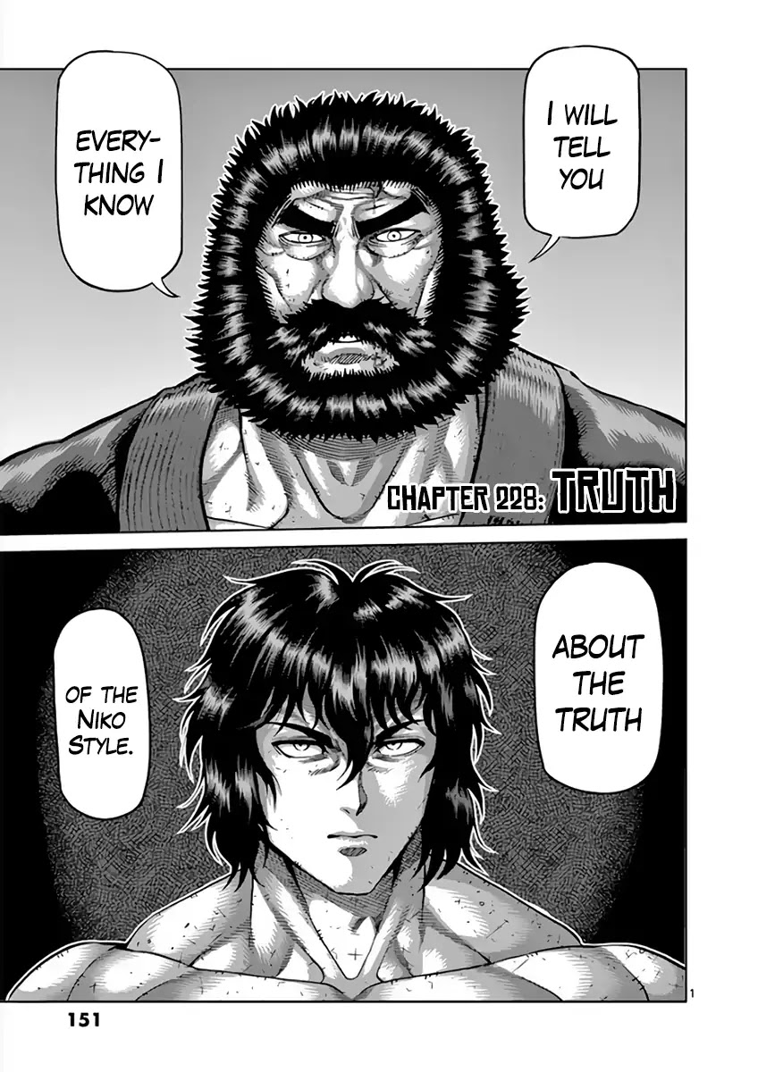 Kengan Asura Chapter 228 page 1 - Chapter 228: Truth