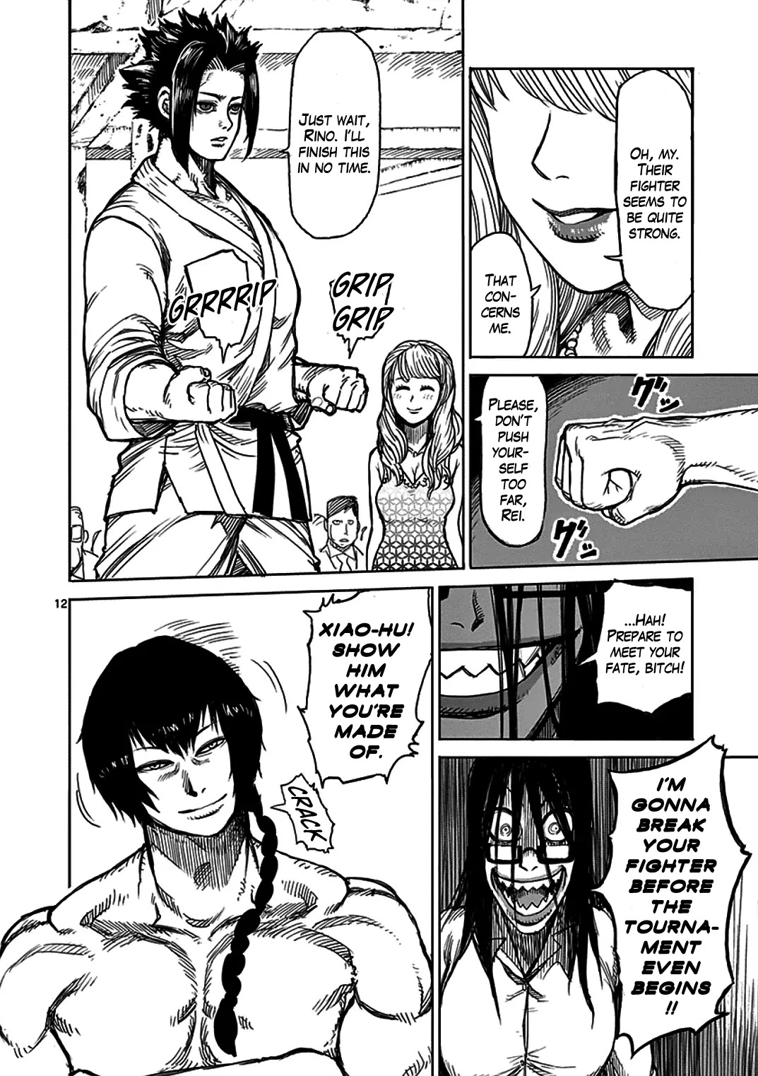 Kengan Asura Chapter 23.5 page 12 - Chapter 23.5: Heroines