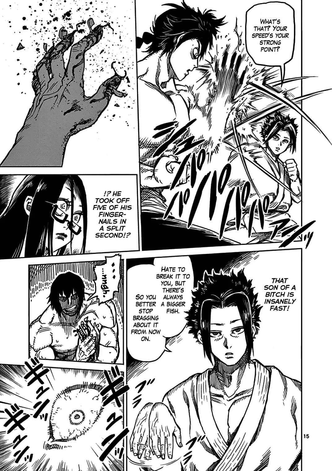 Kengan Asura Chapter 23.5 page 15 - Chapter 23.5: Heroines
