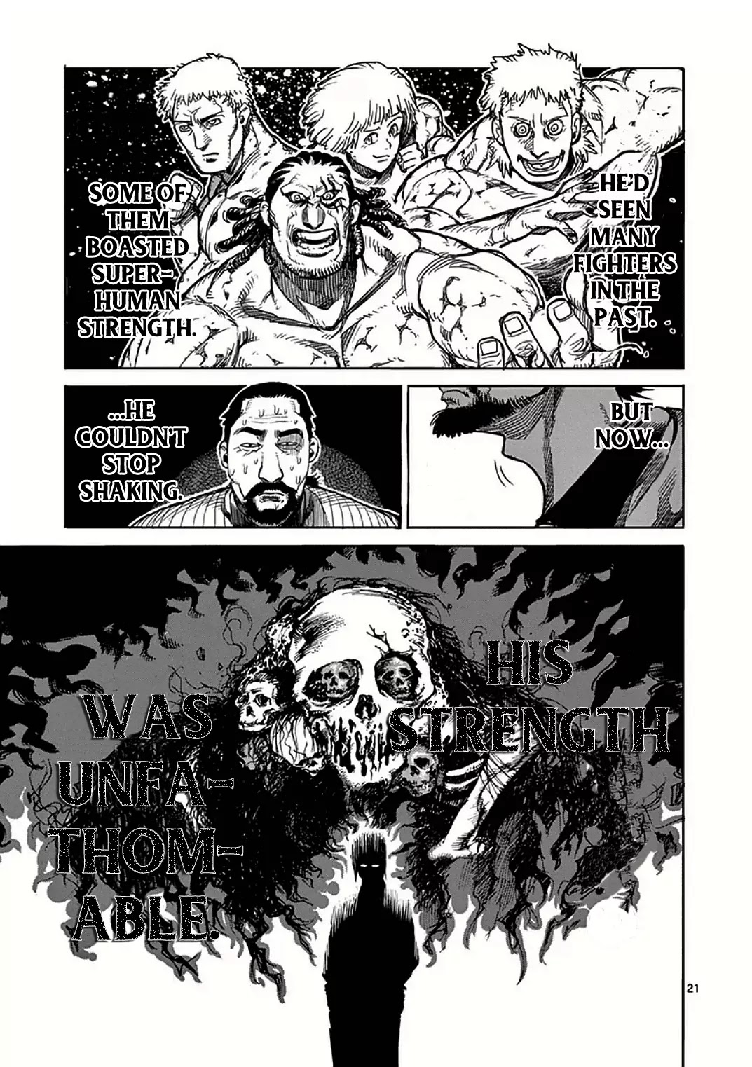Kengan Asura Chapter 23.5 page 21 - Chapter 23.5: Heroines