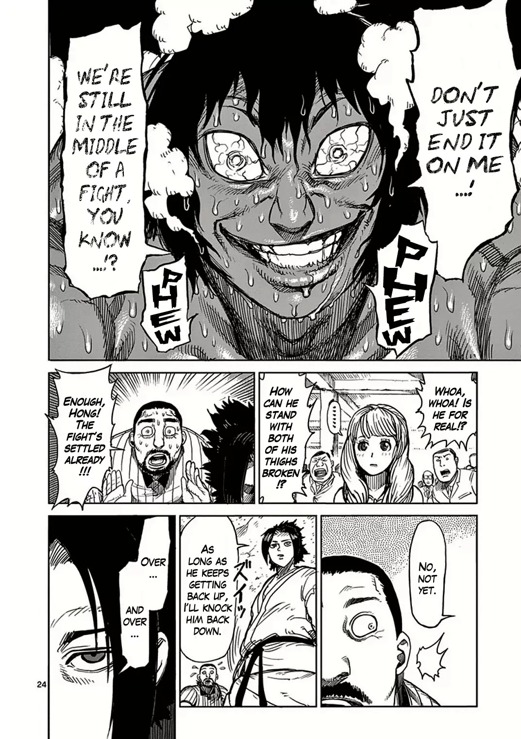 Kengan Asura Chapter 23.5 page 24 - Chapter 23.5: Heroines