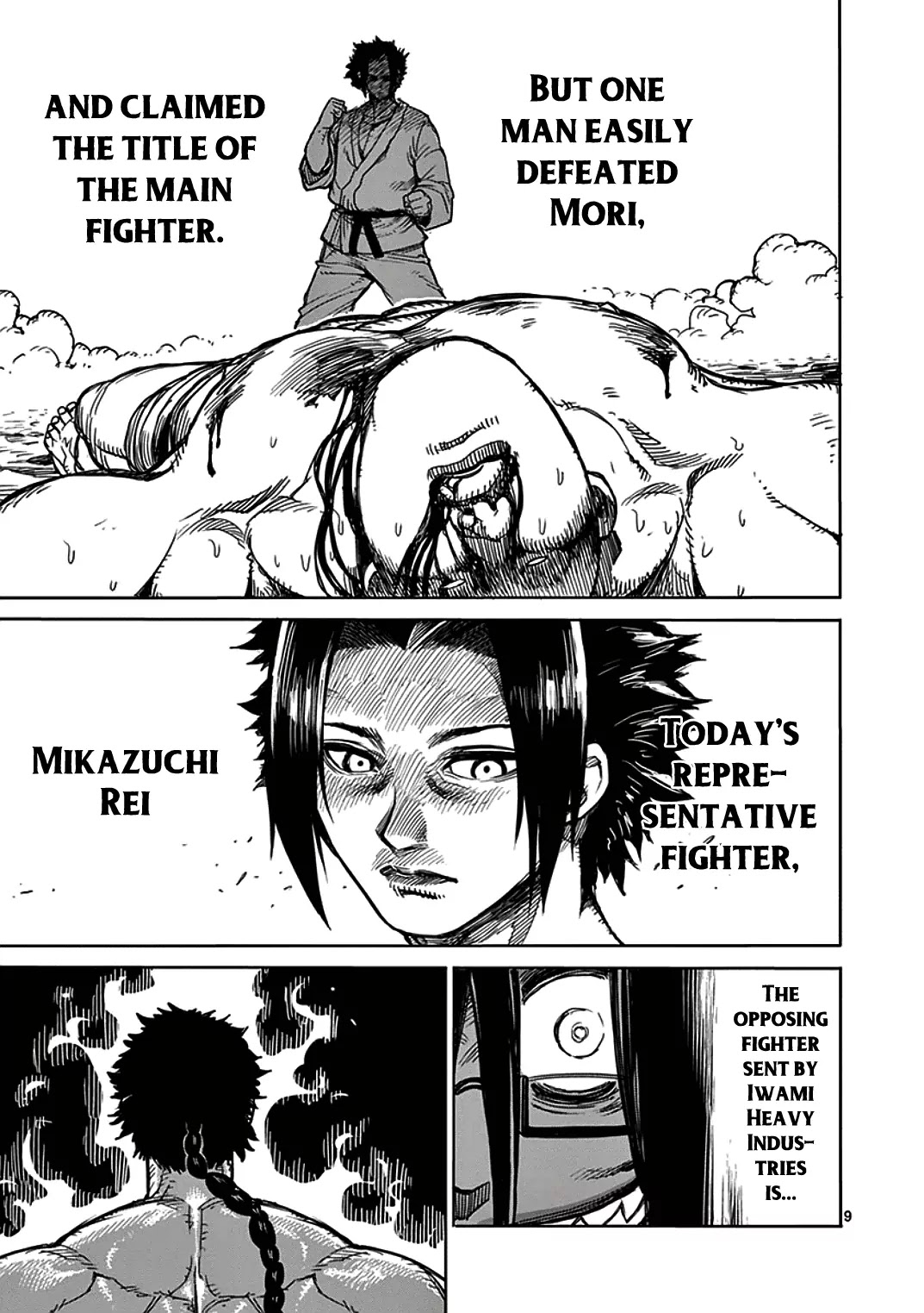 Kengan Asura Chapter 23.5 page 9 - Chapter 23.5: Heroines