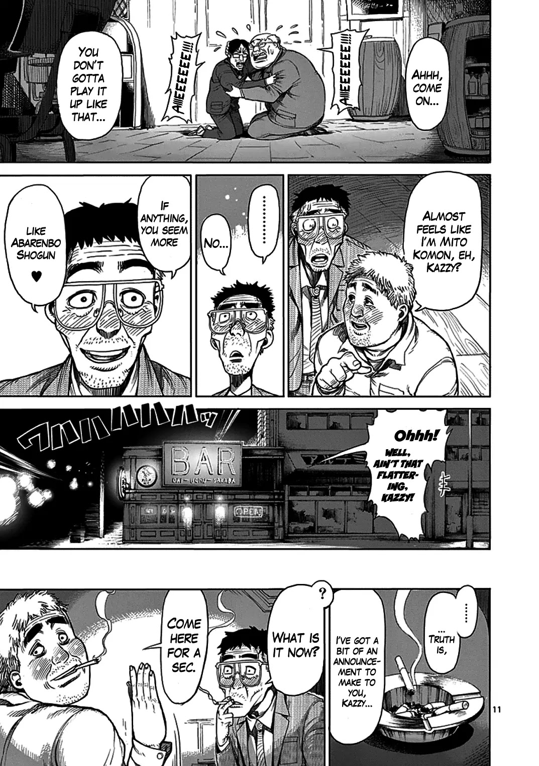 Kengan Asura Chapter 23 page 11 - Chapter 23: Reunion
