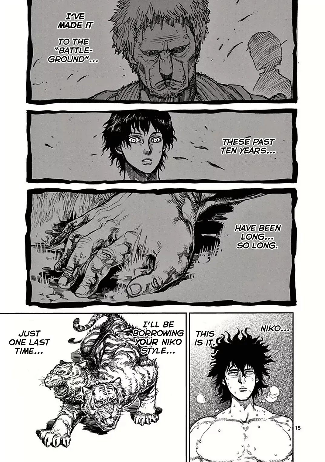 Kengan Asura Chapter 23 page 15 - Chapter 23: Reunion