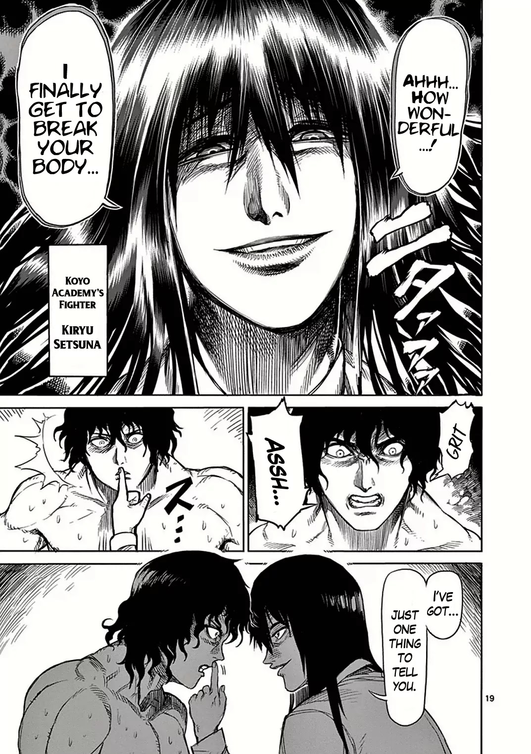 Kengan Asura Chapter 23 page 19 - Chapter 23: Reunion