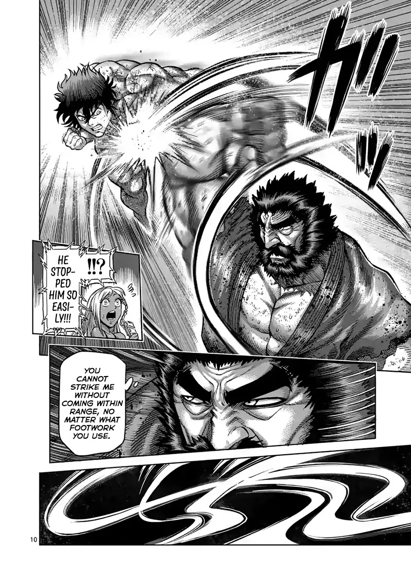 Kengan Asura Chapter 230 page 10 - Chapter 230: Willpower