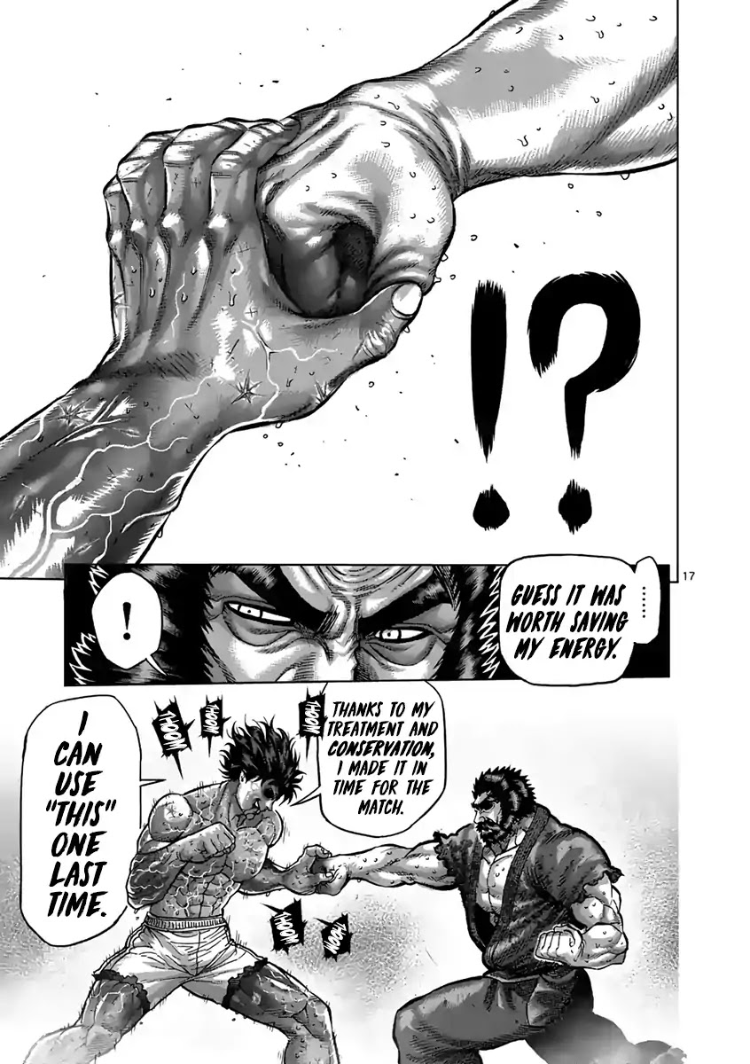 Kengan Asura Chapter 230 page 17 - Chapter 230: Willpower