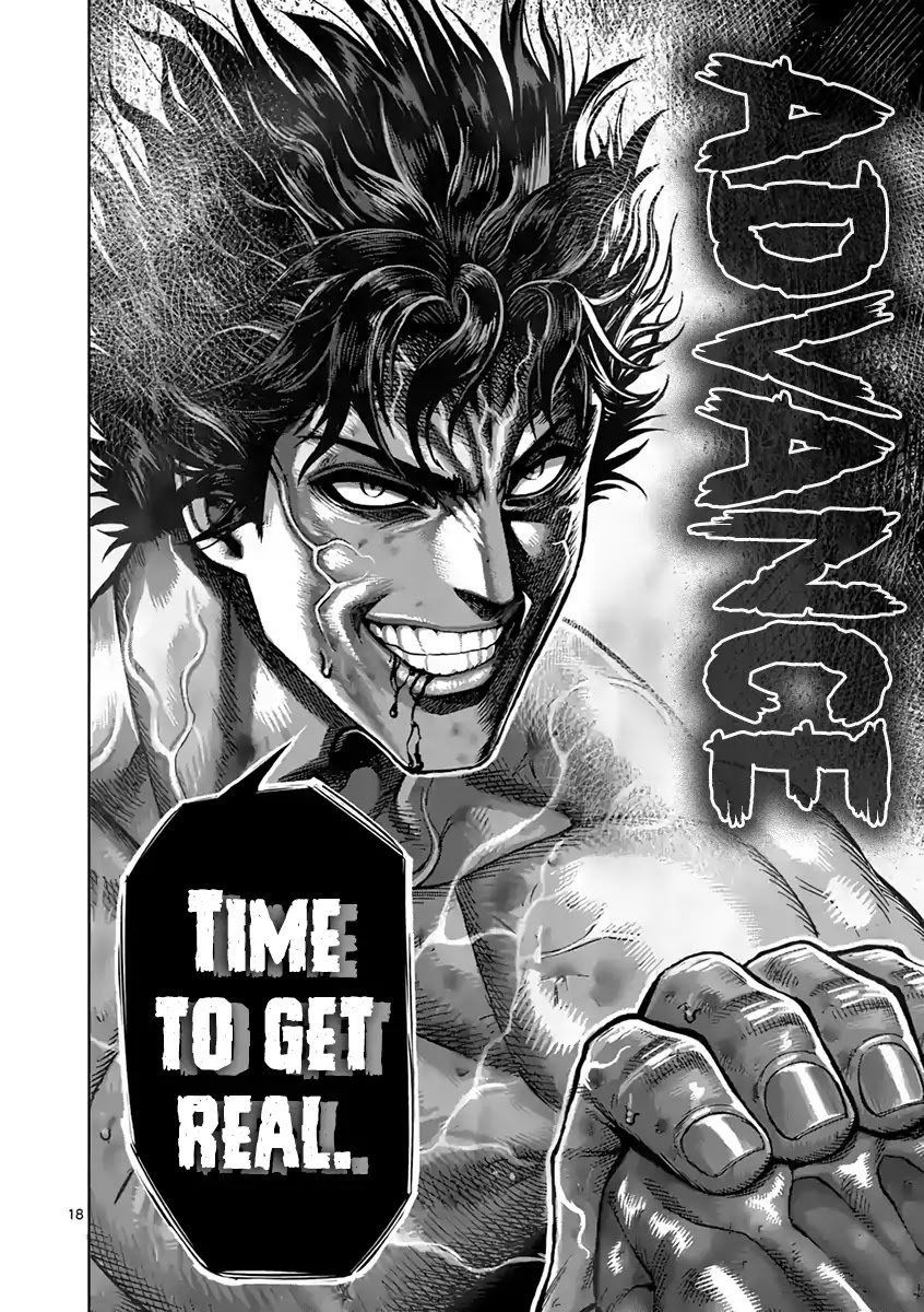 Kengan Asura Chapter 230 page 18 - Chapter 230: Willpower