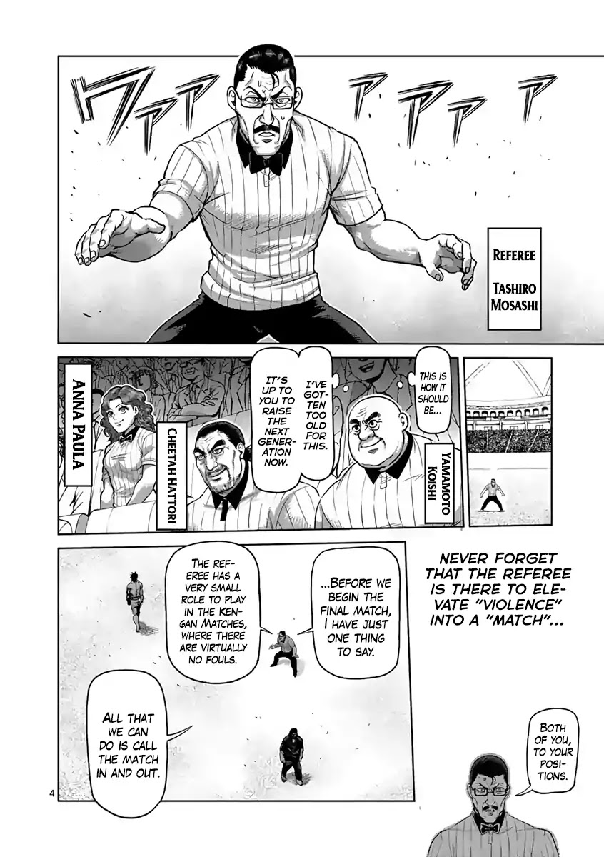 Kengan Asura Chapter 230 page 4 - Chapter 230: Willpower