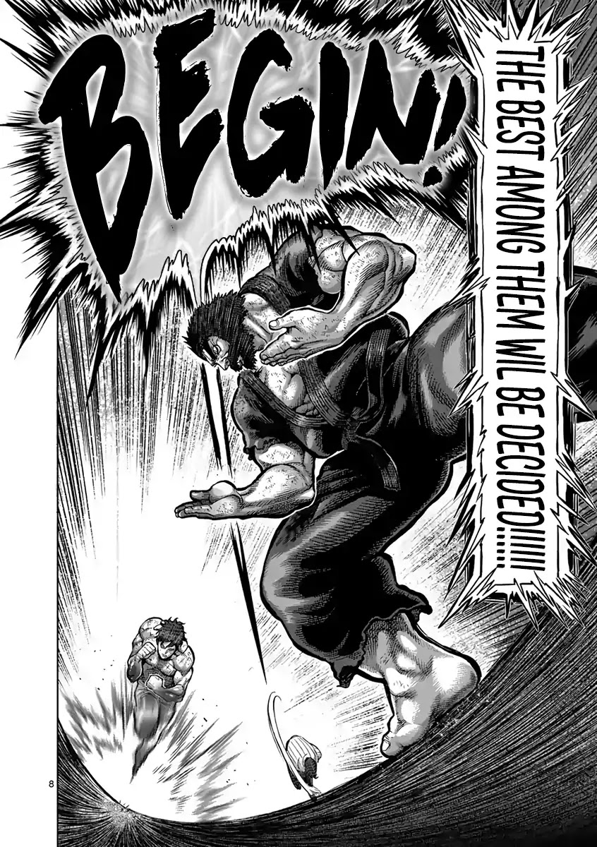 Kengan Asura Chapter 230 page 8 - Chapter 230: Willpower