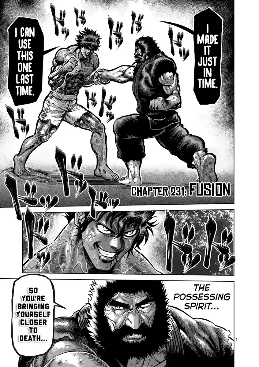 Kengan Asura Chapter 231 page 1 - Chapter 231: Fusion