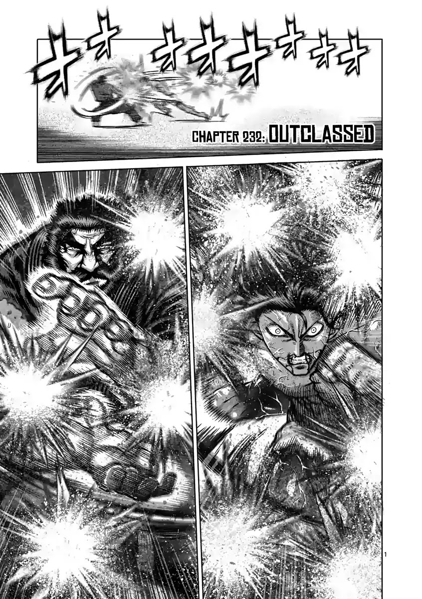 Kengan Asura Chapter 232 page 1 - Chapter 232: Outclassed