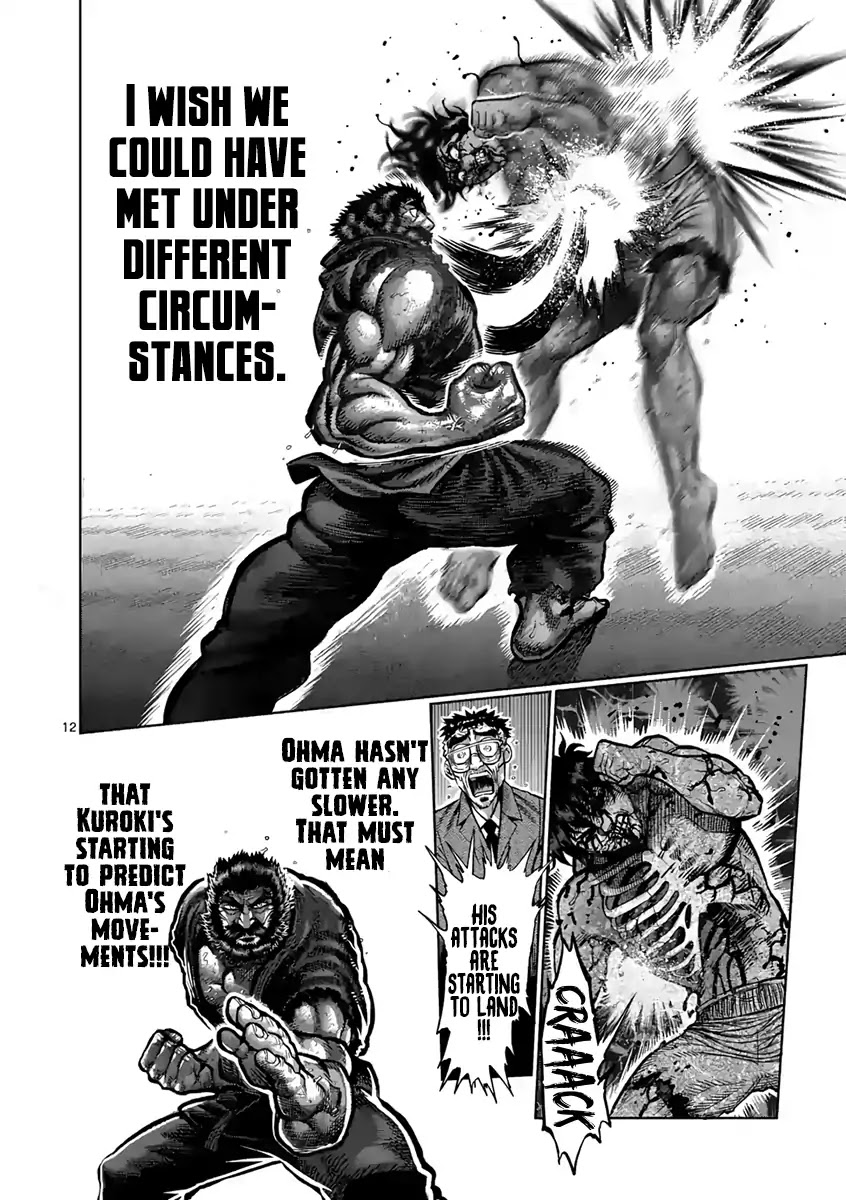 Kengan Asura Chapter 232 page 12 - Chapter 232: Outclassed